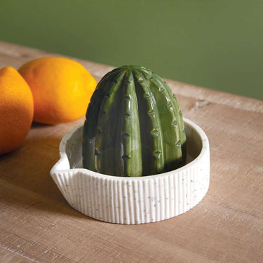 Ceramic Cactus Citrus Juicer - Bowls